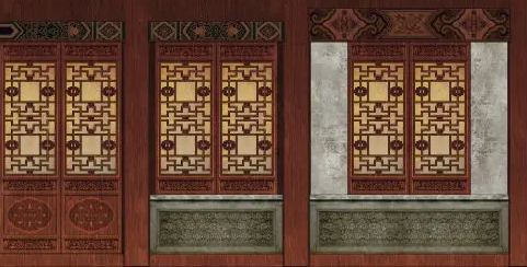 道滘镇隔扇槛窗的基本构造和饰件